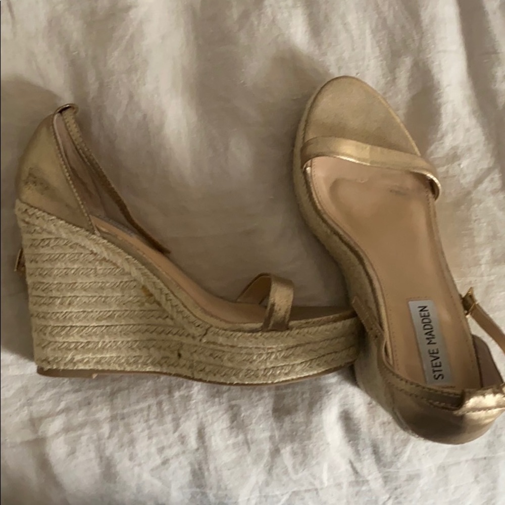 Steve Madden espadrille wedge